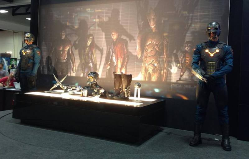 Illustration for article titled Guardians of the Galaxy props show us what the movie will look like
